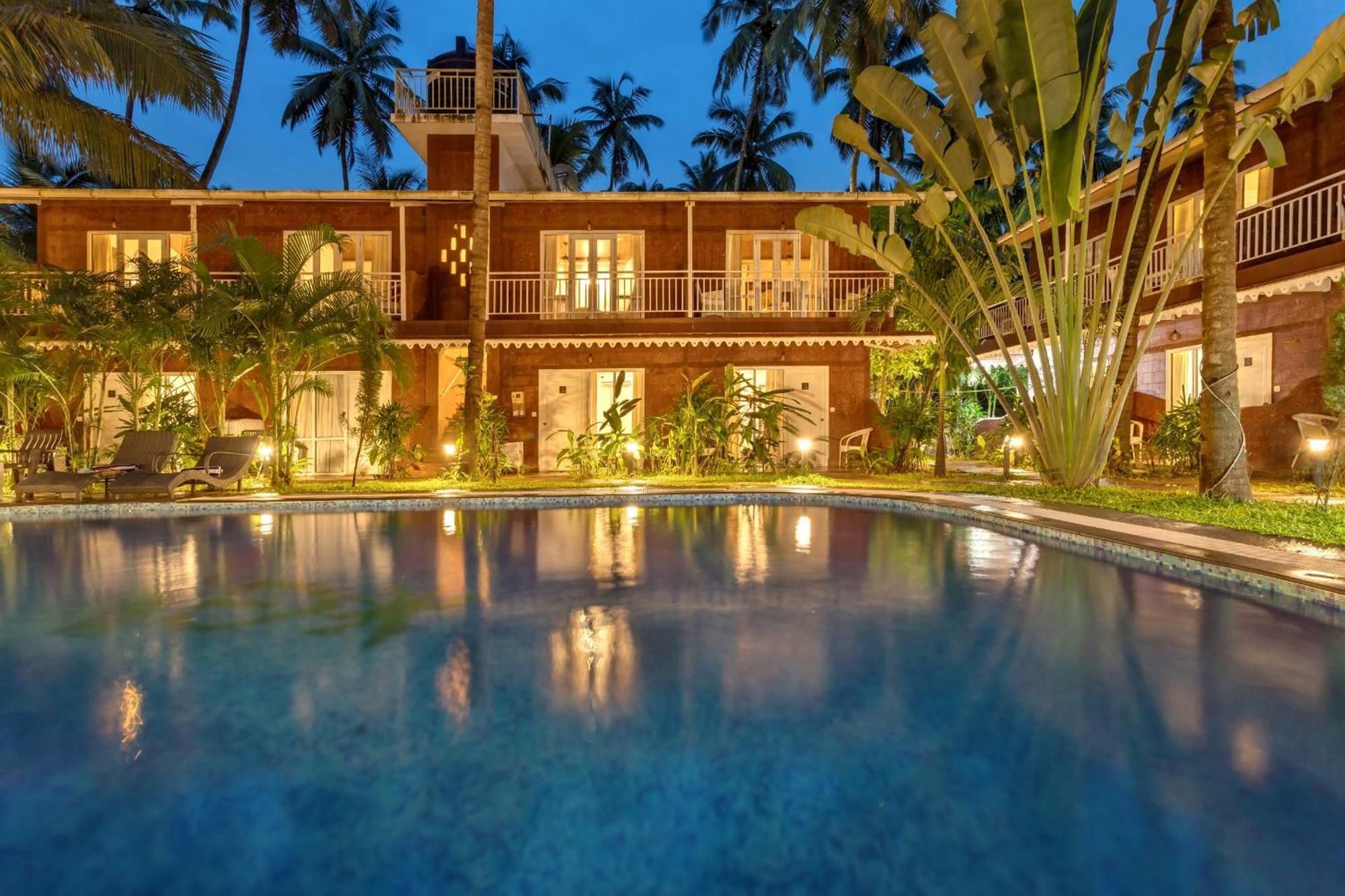 Skon Morjim Beach Resort By Orion Hotels Old Goa Exterior photo