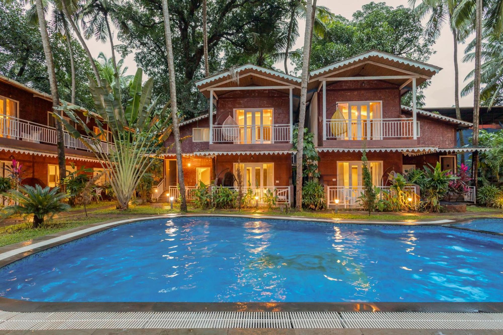 Skon Morjim Beach Resort By Orion Hotels Old Goa Exterior photo