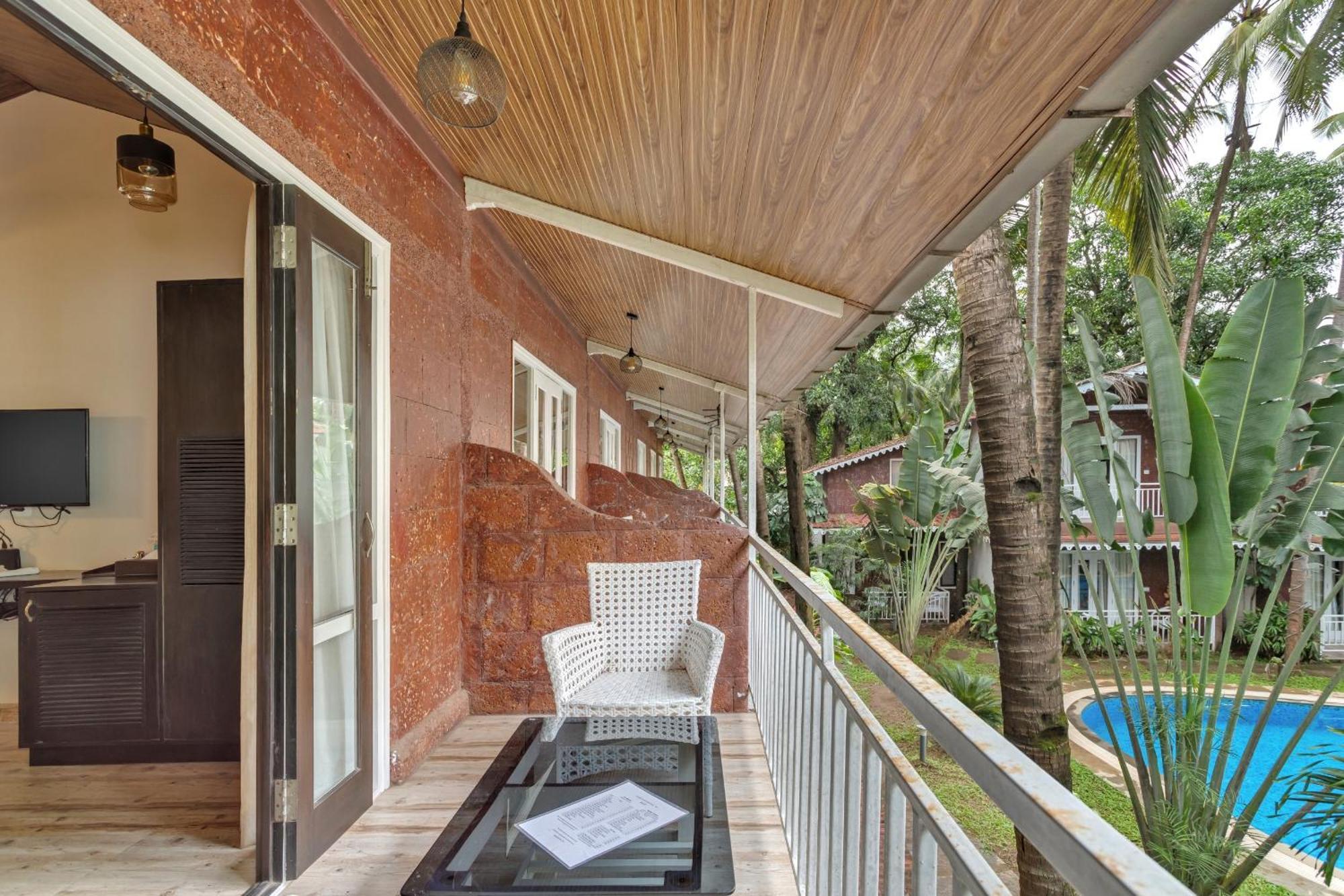 Skon Morjim Beach Resort By Orion Hotels Old Goa Exterior photo
