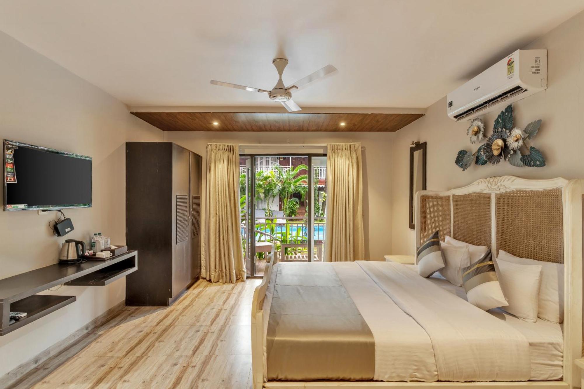 Skon Morjim Beach Resort By Orion Hotels Old Goa Exterior photo